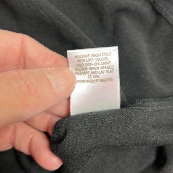Roz & Ali 3x 3/4 Sleeve Black Knit Shirt. Nwt — image 8 of 8